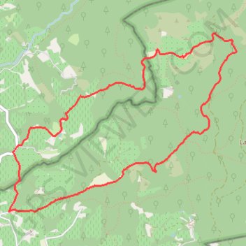Itinéraire Les géants, distance, dénivelé, altitude, carte, profil, trace GPS