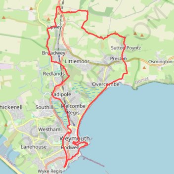 Itinéraire 21/12/18 Solstice Walk, distance, dénivelé, altitude, carte, profil, trace GPS