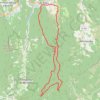 Itinéraire Monts d'Autuche, distance, dénivelé, altitude, carte, profil, trace GPS