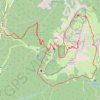 Itinéraire Le Chamechaude par le Jardin, distance, dénivelé, altitude, carte, profil, trace GPS