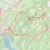 Itinéraire _30_Traversee_des_Glieres, distance, dénivelé, altitude, carte, profil, trace GPS