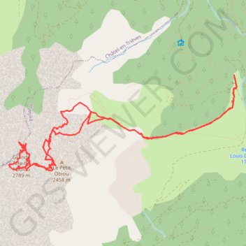 Itinéraire Obiou par les Chatieres (Devoluy), distance, dénivelé, altitude, carte, profil, trace GPS