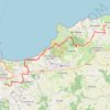 Itinéraire MAD JACQUES TREK COTENTIN 2026 - J1 Trace classique, distance, dénivelé, altitude, carte, profil, trace GPS