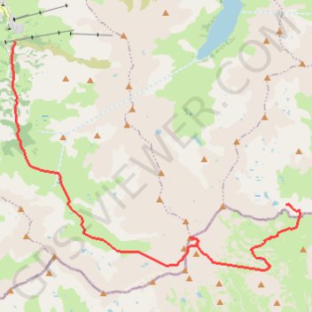 Itinéraire Thabor Valmenier, distance, dénivelé, altitude, carte, profil, trace GPS
