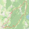 Itinéraire Autour d'Arinthod, distance, dénivelé, altitude, carte, profil, trace GPS