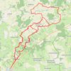 Itinéraire 4 - VTT 50, distance, dénivelé, altitude, carte, profil, trace GPS
