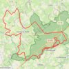 Itinéraire En Forêt de Balleroy, distance, dénivelé, altitude, carte, profil, trace GPS