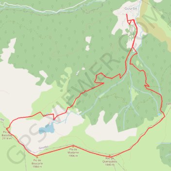 Itinéraire Pic du bassibié, distance, dénivelé, altitude, carte, profil, trace GPS