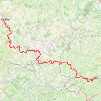 Itinéraire Randonnée sur les Pas des Maîtres Sonneurs (suite), distance, dénivelé, altitude, carte, profil, trace GPS