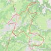 Itinéraire Orlienas-Soucieu, distance, dénivelé, altitude, carte, profil, trace GPS