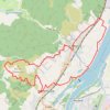 Itinéraire Petite colline de Meysse, distance, dénivelé, altitude, carte, profil, trace GPS