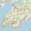 Itinéraire Le Tour de Plougastel par Daoulas, distance, dénivelé, altitude, carte, profil, trace GPS
