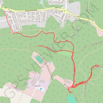 Itinéraire Le circuit du Carton, distance, dénivelé, altitude, carte, profil, trace GPS