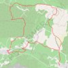 Itinéraire De Masmolène à Vallabrix, distance, dénivelé, altitude, carte, profil, trace GPS