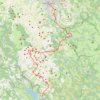 Itinéraire GR 70, distance, dénivelé, altitude, carte, profil, trace GPS