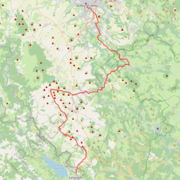 Itinéraire GR 70, distance, dénivelé, altitude, carte, profil, trace GPS