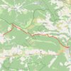 Itinéraire Serres - Montmorin, distance, dénivelé, altitude, carte, profil, trace GPS