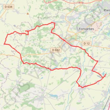 Itinéraire Du côté du Muret, distance, dénivelé, altitude, carte, profil, trace GPS