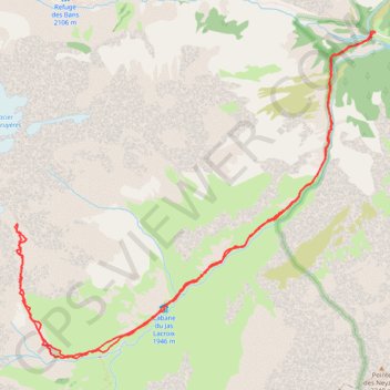 Itinéraire Ravin de la subeyrar, distance, dénivelé, altitude, carte, profil, trace GPS