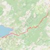 Itinéraire Campomoro - Bavella, distance, dénivelé, altitude, carte, profil, trace GPS