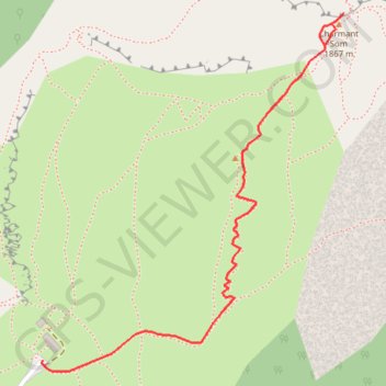 Itinéraire Solstice d'été au Charmant Som, distance, dénivelé, altitude, carte, profil, trace GPS