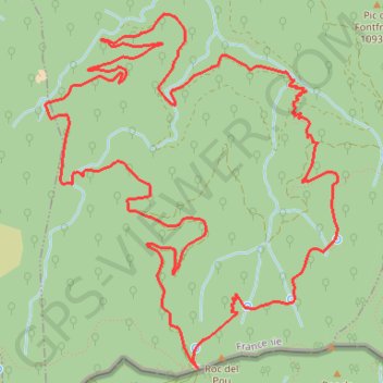 Itinéraire Le col du Puits de la Neige - Coll del Pou de la Neu, distance, dénivelé, altitude, carte, profil, trace GPS