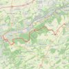 Itinéraire Neuville-en-Condroz, Saint-Severin, Ombret, Tihange, Huy, distance, dénivelé, altitude, carte, profil, trace GPS