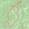 Itinéraire La Crête de Saint Amand, distance, dénivelé, altitude, carte, profil, trace GPS