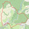 Itinéraire Chemins du Cœur des Vosges - La Pipée, distance, dénivelé, altitude, carte, profil, trace GPS