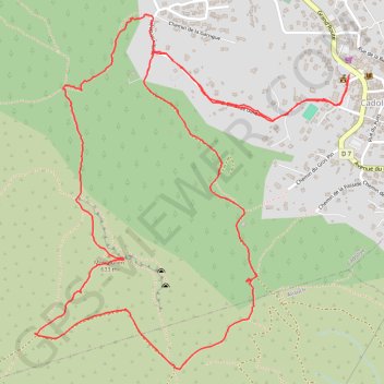 Itinéraire Le Mont Julien, distance, dénivelé, altitude, carte, profil, trace GPS