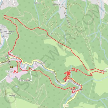 Itinéraire Chemin des passes à la route du sel - Mazamet, distance, dénivelé, altitude, carte, profil, trace GPS