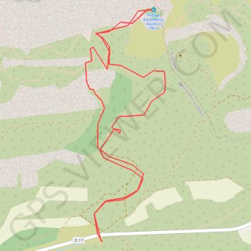 Itinéraire Refuge Baudino, distance, dénivelé, altitude, carte, profil, trace GPS