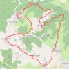Itinéraire Marche de Lavieu, distance, dénivelé, altitude, carte, profil, trace GPS