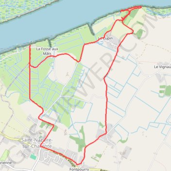 Itinéraire Olerando 2019-05-05 après-midi - Fort Lupin, distance, dénivelé, altitude, carte, profil, trace GPS