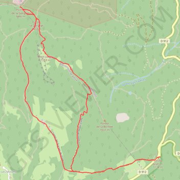 Itinéraire Le Mont Joigny, distance, dénivelé, altitude, carte, profil, trace GPS
