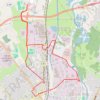 Itinéraire Montluçon 10,2 Km, distance, dénivelé, altitude, carte, profil, trace GPS