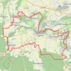 Itinéraire Les Coteaux du Morin et de l'Aubetin - Boucle, distance, dénivelé, altitude, carte, profil, trace GPS