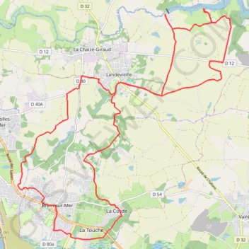 Itinéraire trace1, distance, dénivelé, altitude, carte, profil, trace GPS
