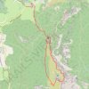 Itinéraire New file 2, distance, dénivelé, altitude, carte, profil, trace GPS