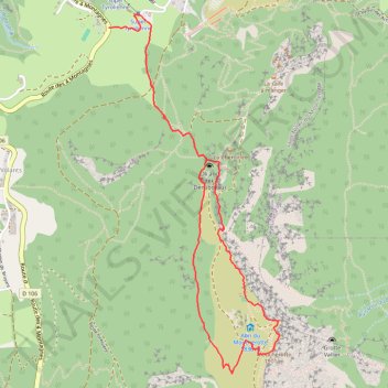 Itinéraire New file 2, distance, dénivelé, altitude, carte, profil, trace GPS
