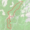 Itinéraire La Chartreuse de Valbonne, distance, dénivelé, altitude, carte, profil, trace GPS