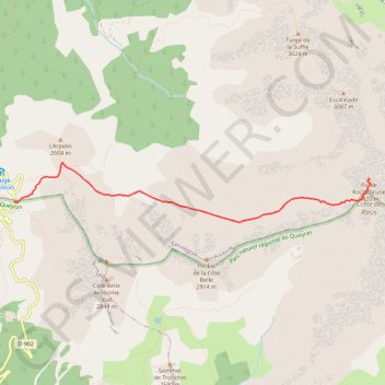 Itinéraire 2015-10-18T21:47:02Z, distance, dénivelé, altitude, carte, profil, trace GPS