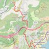 Itinéraire Peillon - Monaco (Via Alpina), distance, dénivelé, altitude, carte, profil, trace GPS