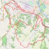 Itinéraire Moirax, distance, dénivelé, altitude, carte, profil, trace GPS