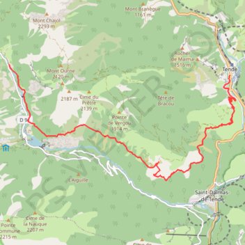 Itinéraire Hameau du Speggi, distance, dénivelé, altitude, carte, profil, trace GPS