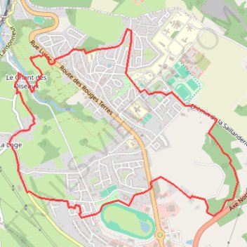 Itinéraire 1 - R4C 2026 marche 9 km, distance, dénivelé, altitude, carte, profil, trace GPS