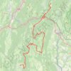 Itinéraire Grande Traversée du Jura (GTJ), distance, dénivelé, altitude, carte, profil, trace GPS