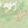 Itinéraire Rando Pichauris (tracé est), distance, dénivelé, altitude, carte, profil, trace GPS