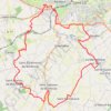 Itinéraire 1 - raid vtt 2024 36km, distance, dénivelé, altitude, carte, profil, trace GPS