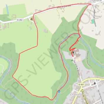 Itinéraire Balad'Sioule n° 5 La promenade Anne de Beaujeu, distance, dénivelé, altitude, carte, profil, trace GPS